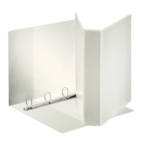 Raccoglitore personalizzabile Esselte Display Maxi 4 anelli a D 28,5x32 cm dorso 7,5 cm bianco - 394754000